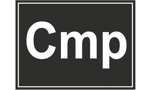 Шильд "Cmp" 30х40 мм